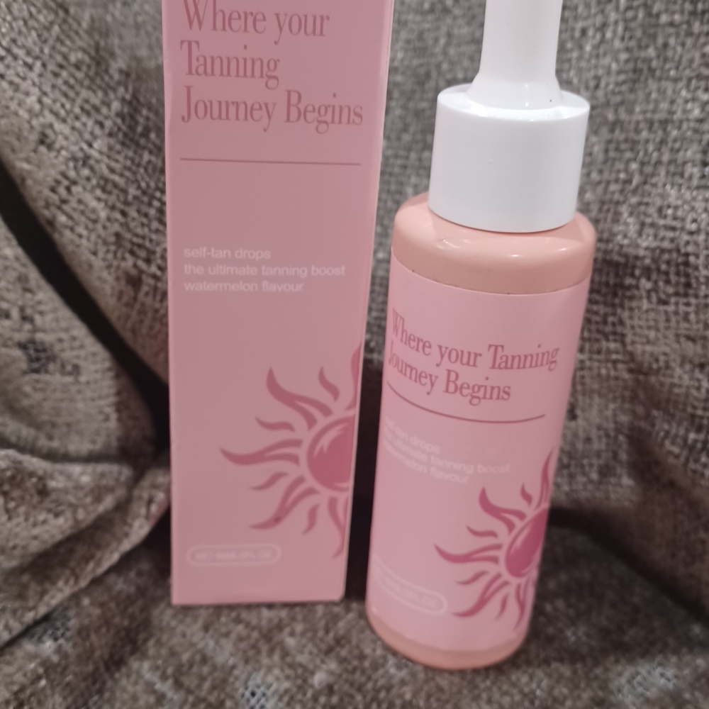 Watermelon Self-Tan Drops - Pink